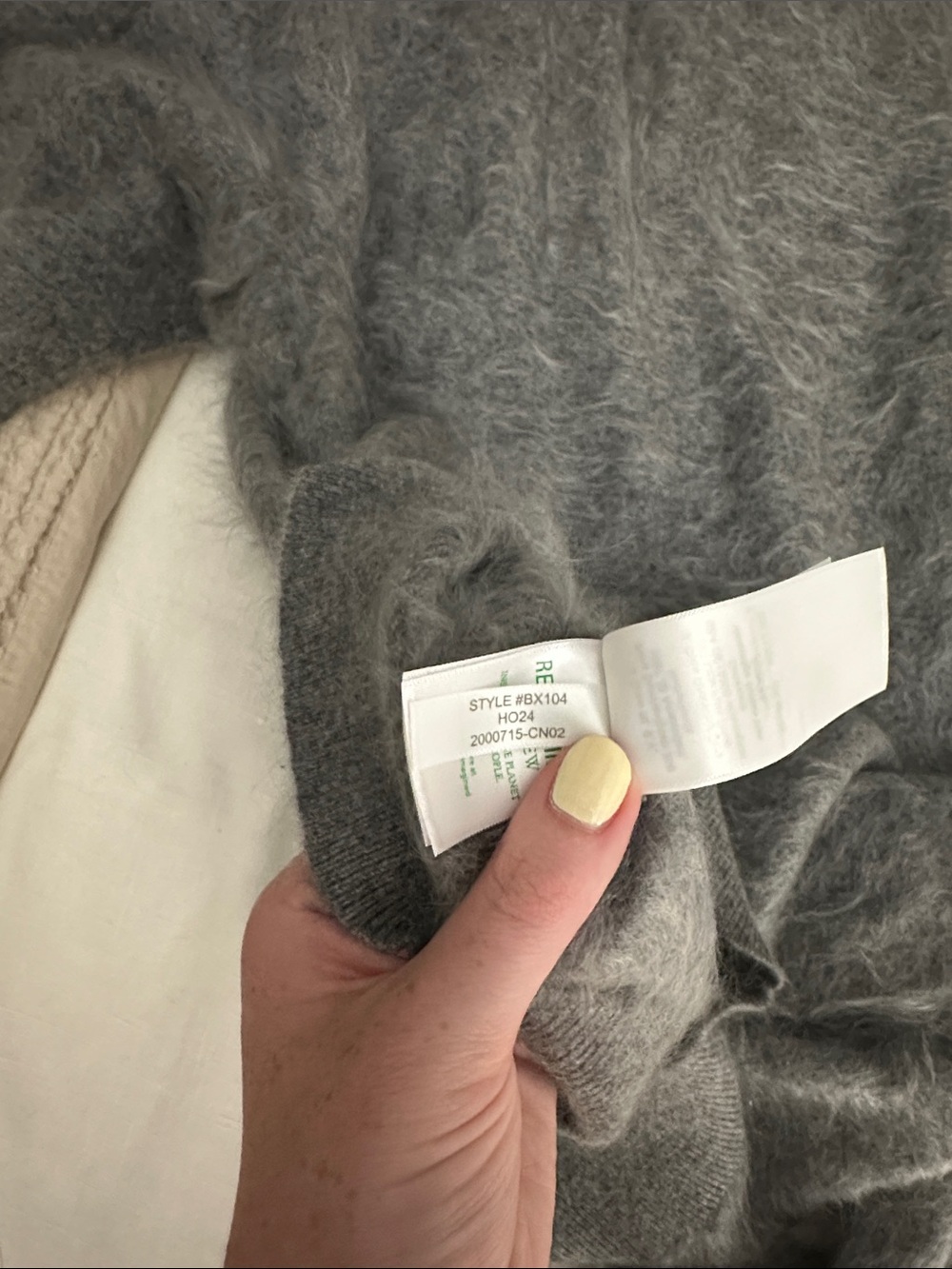 J.Crew Brushed cashmere crewneck sweater - Picture 6 of 6